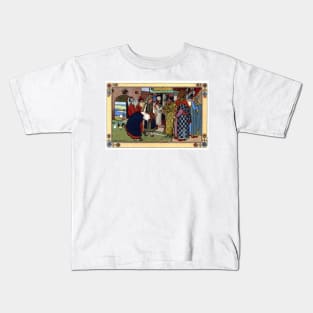 Vasilisa the Beautiful and the King - Ivan Bilibin Kids T-Shirt